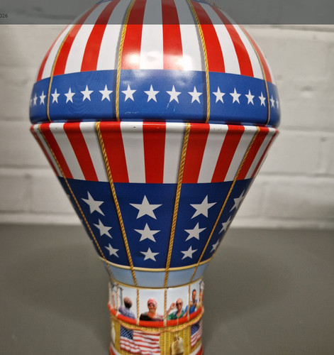 Churchills hot air balloon - churchills, tin