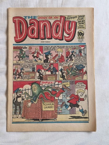 The dandy comic 24th april - comic,