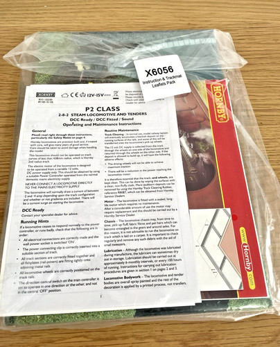 Hornby gauge instruction - instruction, &