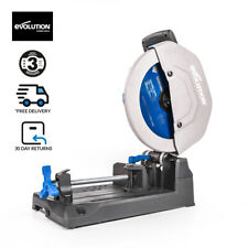 Evolution S355CPS 355mm Metal Cutting Chop Saw With Mild Steel Cutting TCT Blade