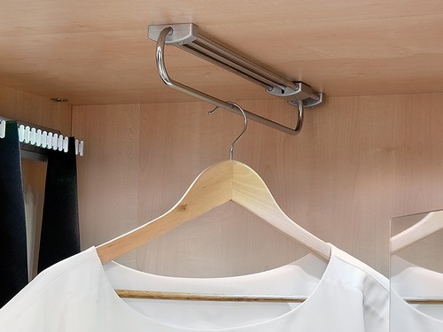 Pull out clothes - out, rail