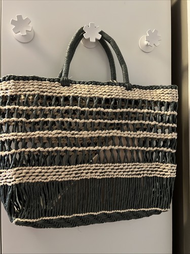 Zara braided woven - braided, tote