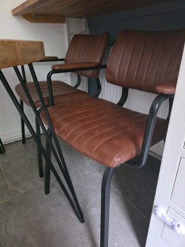 Next home faux leather dining - next,