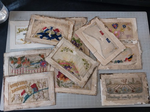 Damaged lot ww1 - ,