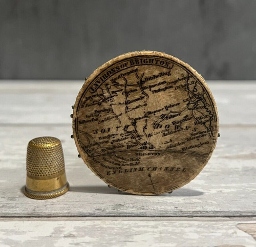 19th century silk - silk, pincushion