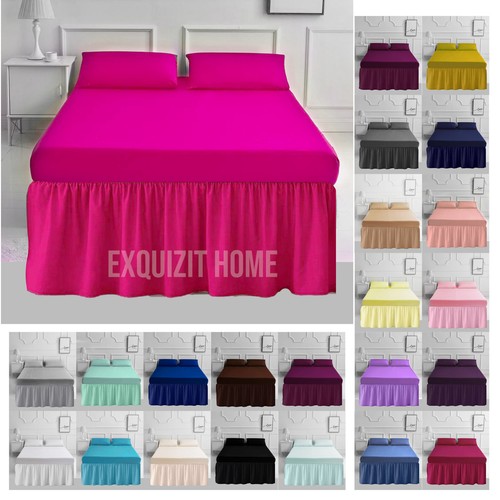 Base valance bed sheets - valance,