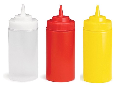 8oz widemouth squeeze sauce - 8oz,