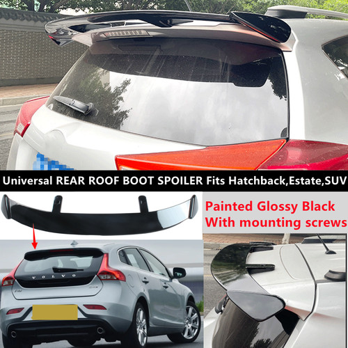 Universal glossy black - universal, rear