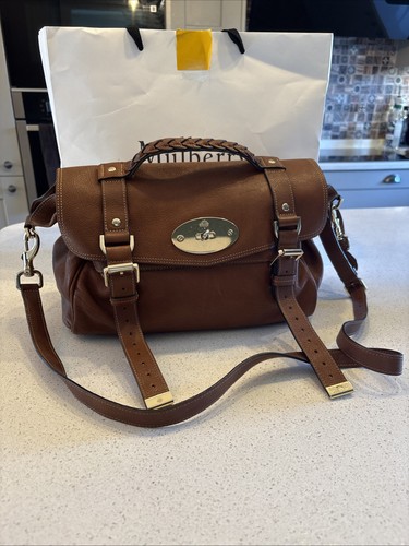 Mulberry alexa satchel oak - alexa,