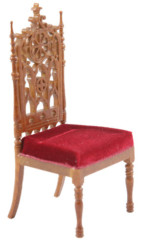 Dolls house red walnut - dolls,
