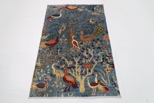 3 x 5 ft  Birds blue Area Rug