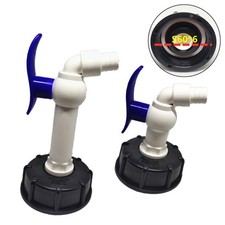 Flexible IBC S60x6 Water Storage Tank Outlet Tap Long or Short Tap DN40/DN50