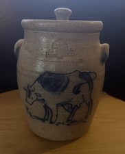 Cow Crock Rowe Pottery Works 1983