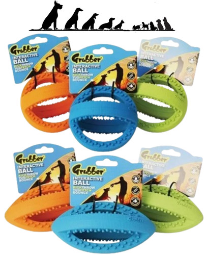 Rubber dog toy - dog, grubber