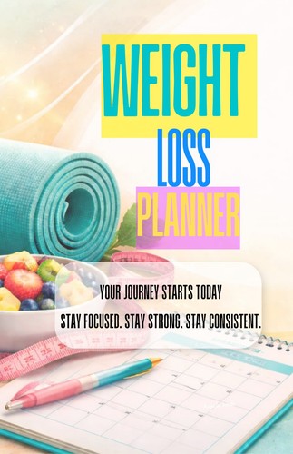 Weight loss planner - weight,