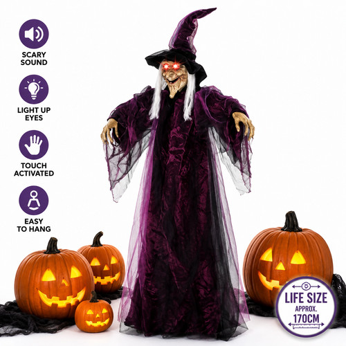 Halloween talking witch life - talking,