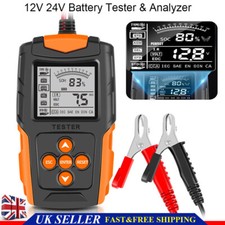 12V 24V Car Battery Tester LCD