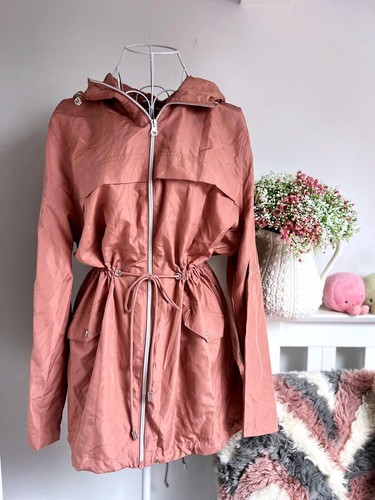 Primark pink packable parka - pink,