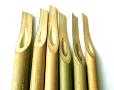 6 Pcs Handmade Bamboo Reed Pen