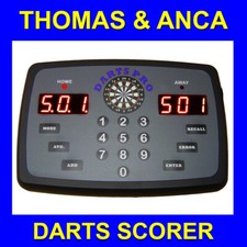 Dart Scorer Scoreboard Dart Score Pro for Electronic Darts Gift for him Man Cave