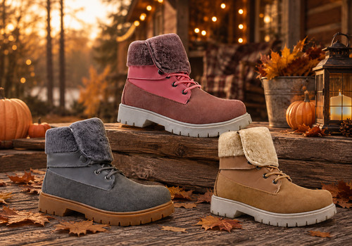 Womens leather snow - snow, boots