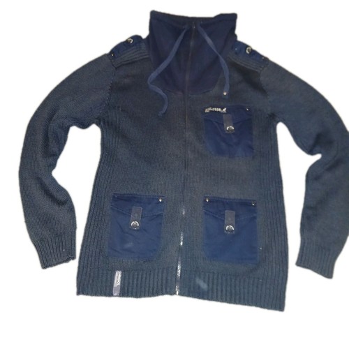 Kangol zip wool style navy - kangol, up