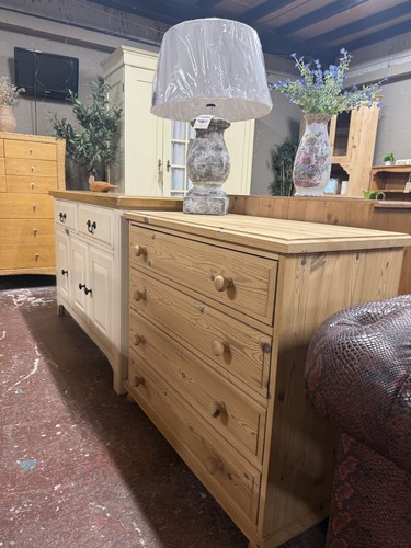 Stripped pine chest - chest, of