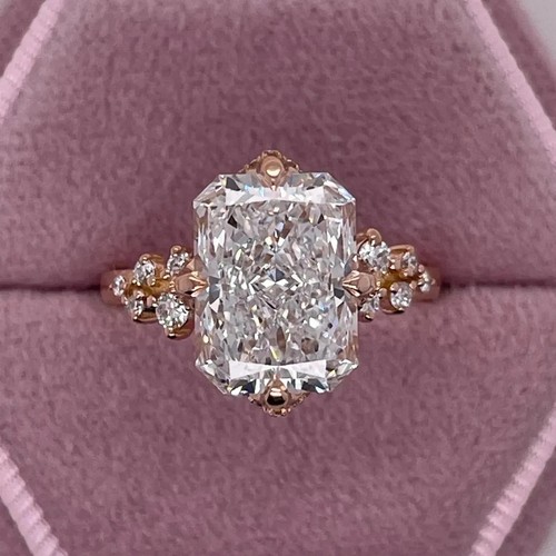 4ct radiant cut real - radiant,