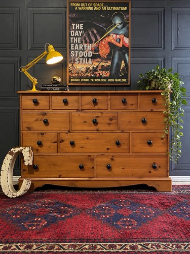 Vintage pine haberdashery - haberdashery, /