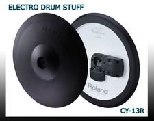 🤖🥁 ROLAND V DRUMS CY-13R CYMBAL 3 zone ride or crash pad 13" cy13r E*D*S 🤖🥁