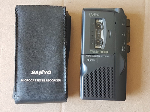 Sanyo talk book microcassette - talk-book,