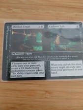 MTG Defiled Crypt   Cadaver Lab 0091 Duskmourn M/NM Free UK P&P