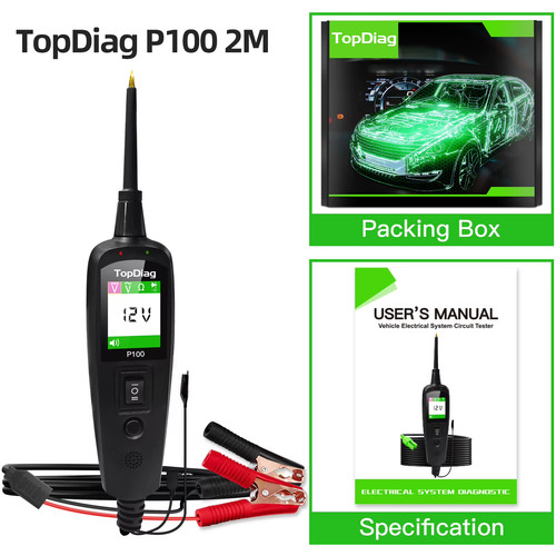 Topdiag p100 12v 24v - p100,