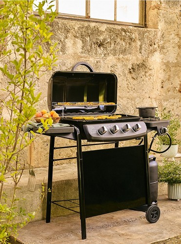 Black uniflame burner - black, 4
