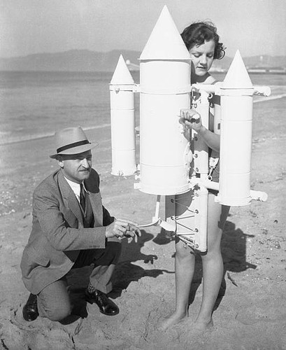 Inventor preparing test his - preparing, to