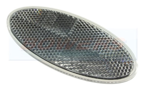 Hella oval white stick self - oval, on