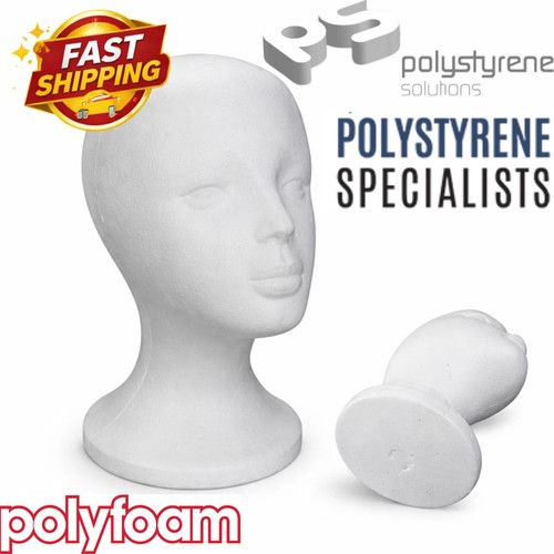 Polystyrene foam head dummy - foam,