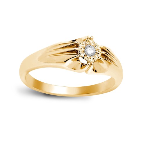 Mens 9ct gold - gold, jewelco