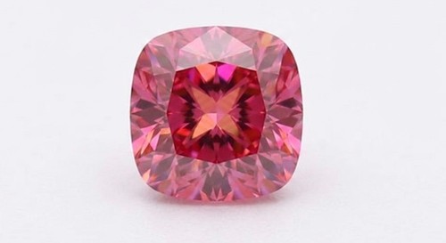 Fancy pink color - color, cushion