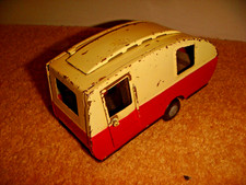 Vintage Tinplate Tri-ang Minic 16M Caravan