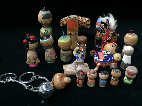 N1644 vintage japanese kokeshi - n1644,