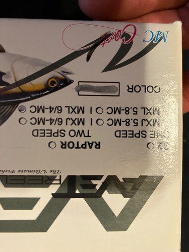 Avet mxl fishing - mc,