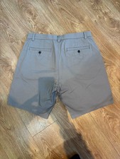 Next Men's 34Waist Straight Fit Beige Chino Shorts Excellent Condition