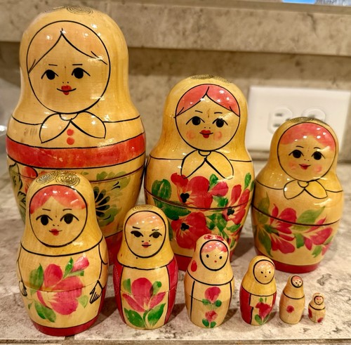 Set vintage russian - of,