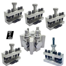 T2 Quick Change Tool Post Set Of 6 pcs Standard Boring Holders 26mm Capacity