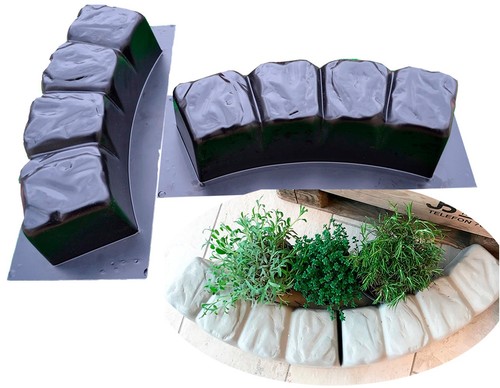 Concrete molds 2in - 47.2in, round