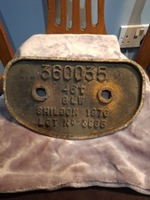 Vintage Cast Iron Railway