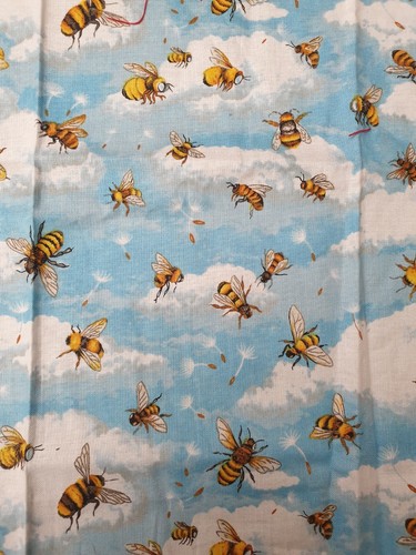 Bee fabric end - end, 10"