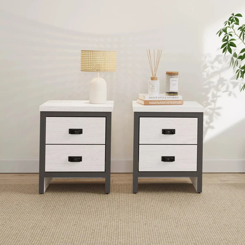 Boston pair bedside cabinet - boston,