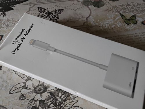 Lightning digital adapter - av,